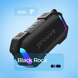 Портативна акустика Proove Black Rock Black (PSBK08117201) [169734] - мініатюра 7