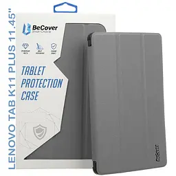 Чохол-книжка BeCover Smart Case для Lenovo Tab K11 Plus TB-352F 11.45" Gray (711851) - мініатюра 5