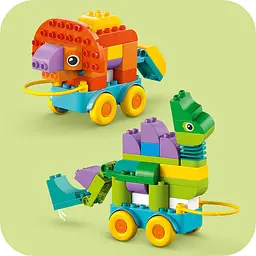 Конструктор LEGO DUPLO Town Динозаври на колесах 3в1 108 деталей (10451) - мініатюра 14