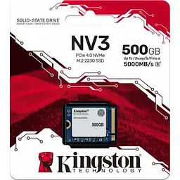 Накопичувач SSD M.2 2230 500GB NV3 Kingston (SNV3SM3/500G) - мініатюра 3