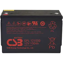 Акумуляторна батарея для ДБЖ CSB 12 V / 100 А*ч (GPL121000)