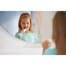 Дитяча електрична зубна щітка Philips For Kids HX3411/01 м'яка біла (3930550) - мініатюра 8