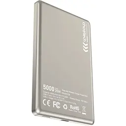 Зовнішній акумулятор Choetech Magnetic Wireless B738-WH 5000mAh 20W White [123967] - мініатюра 2