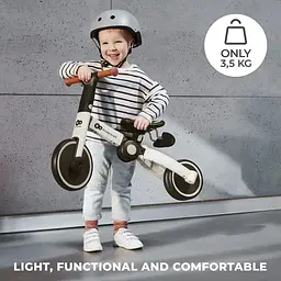 Триколісний велосипед 3 в 1 Kinderkraft 4Trike Silver Grey сірий KR4TRI22GRY0000 (00-00305179) - мініатюра 17