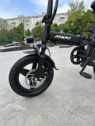 Міні електровелосипед двомісний Askmy U15 (500W, 18Ah) - мініатюра 4