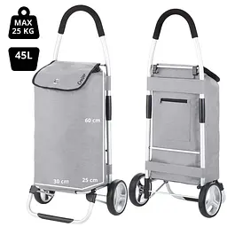 Сумка-візок ShoppingCruiser Foldable 45 Grey (604360) - мініатюра 5
