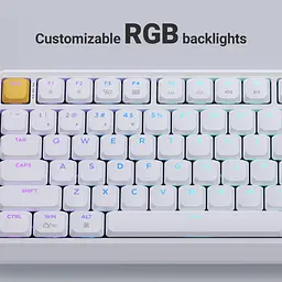Клавіатура Keychron J1 82Key K pro Red WL/BT/USB-A QMK Hot-swap EN/UKR RGB White (J1-Q1-UA) - мініатюра 4