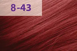 Професійна крем-фарба jNOWA Professional Chromatic Save Siena, відтінок 8/43, 90 мл - мініатюра 2