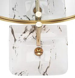 Умивальник Rea Aris marble підлоговий REA-U6906, Мрамор - мініатюра 4