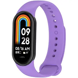 Ремінець для фітнес-браслета Lemfo для Xiaomi Mi Band 8 і 9 лавандовий
