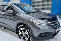 Дефлектор капоту мухобійка Honda CR-V 2012-2017 Євро Кріплення (Vip Tuning) HD55 - мініатюра 2