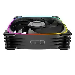Вентилятор Geometric Future Squama 3003 120mm ARGB (GEO-S3003B-12S) Black - мініатюра 4