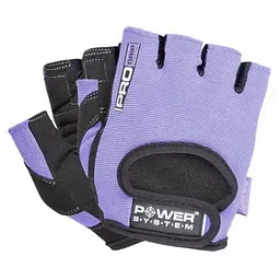 Рукавички для фітнесу Power System PS-2250, Purple - XS