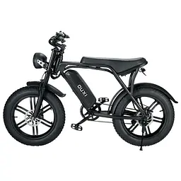 Всесезонний електровелосипед OUXI V8, 1000 Вт, макс. швидкість 50 км/г, запас ходу 90 км, чорний - мініатюра 3