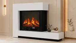 Електричний камін Paylot Mini Left 1500 Вт з порталом, звук потріскування дров (10080124) - мініатюра 2