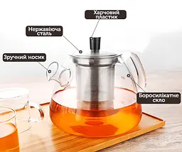 Чайник-заварник Samadoyo, 1100 мл - мініатюра 6