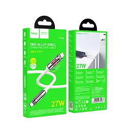 Кабель Hoco U136 Prize PD charging data cable iP White - мініатюра 2