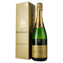 Шампанське Pol Roger Blanc De Blancs Brut Vintage 2015, 0,75 л (869962)