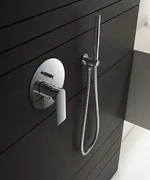 Душова система Kohlman Proxima 20 chrome + BOX прихованого монтажу QW210PR20, Хром - мініатюра 5
