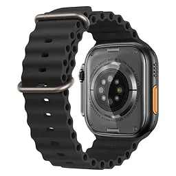 Смарт-годинник XO M8 Pro Wireless Charging Smart Sports Watch.BT Call, Track, HeartRate, IP68 чорний - мініатюра 2
