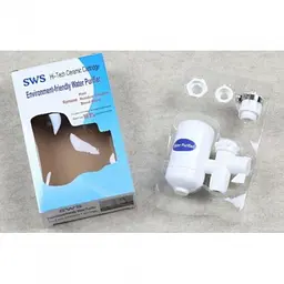 Фільтр насадка на кран для очищення проточної води білий WATER PURIFIER - мініатюра 3