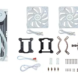 Система водяного охолодження Cooler Master MasterLiquid 240L Core ARGB White [MLW-D24M-A18PZ-RW] EU [143807] - мініатюра 6