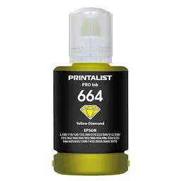 Чорнило PRINTALIST 664 для Epson L110/L210/L300 140г Yellow водорозчинне (PL664Y) - мініатюра 5