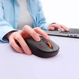 Миша бездротова Baseus F01B Tri-Mode Wireless Mouse 3 стандартна сіра - мініатюра 5