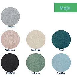 Килимок для ванної Kela Maja 100x60x1.5 см світло-рожевий (23540) - мініатюра 7