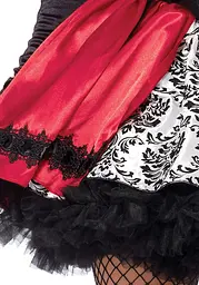 Еротичний костюм Червоної шапочки Leg Avenue Gothic Red Riding Hood S, сукня, накидка - мініатюра 5