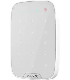 Бездротова сенсорна клавіатура Ajax KeyPad (8706.12.WH1/38249.12.WH1) White - мініатюра 2