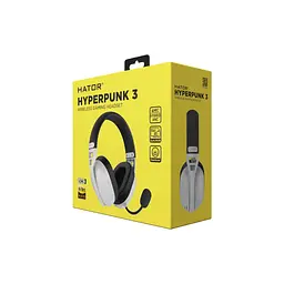 Навушники Hator Hyperpunk 3 Wireless Hi-Res SyncHUB connection White (ESH16) - мініатюра 8