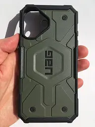 Оригінальний протиударний чохол UAG Pathfinder MagSafe для iPhone 16 Olive 114470117272 - мініатюра 7
