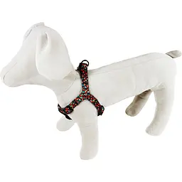 Шлея для собак Lucky Pet Калейдоскоп капронова 40-56х1.6 см - мініатюра 2