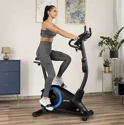 Велотренажер Gymtek XB3000 електромагнітний синій - мініатюра 10