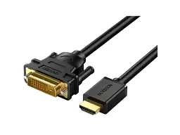 Кабель UGREEN HD106 HDMI to DVI 2m Black (10135)