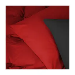 Постільна білизна MirSon 002-009 Black/Red Фланель 2 x 160 x 220 Сімейний Євро (2200009656576) - мініатюра 3