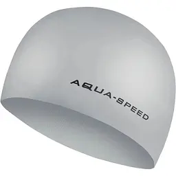 Шапочка для плавання Aqua Speed ​​3D Cap Срібло (1000-092-26)