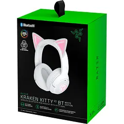 Ігрові навушники Razer Kraken Kitty V2 BT White (RZ04-04860600-R3M1) [162579] - мініатюра 7