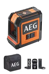 Нівелір лазерний AEG CLR215-B (15 м, 2 промені, червоний, 2xAA) - мініатюра 1