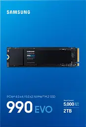 Накопичувач SSD Samsung M.2 2TB PCIe 4.0 990EVO teh0024721 - мініатюра 5