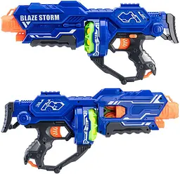 Дитячий Бластер Blaze Storm на Батарейках і 12 М'яких Кульок - мініатюра 5