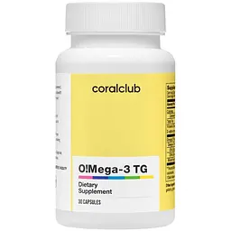 Омега-3 TG, 30 капсул Корал Клаб | O!MEGA-3 TG Coral Club