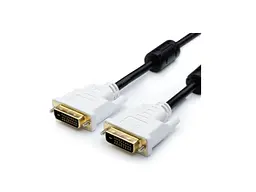 Кабель ATCOM (8057) DVI-DVI 24/24 (pin 24+1) 1.8м