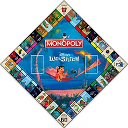 Настільна гра Disney Lilo and Stitch - Monopoly UK (Ліло і Стіч) - мініатюра 4