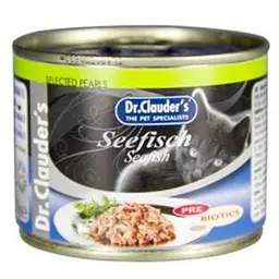 Консерви для котів Dr.Clauder's Selected Pearls Seefish з морською рибою та пребіотиками 200 г