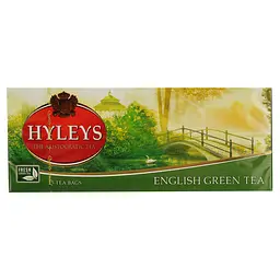 Чай Hyleys English Green 50 г (25 шт. x 2 г) - мініатюра 4