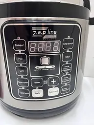 Мультиварка - Скороварка на 17 програм Zepline ZP-121 на 7 л з потужністю 3000 Вт - мініатюра 9