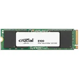 Твердотільний накопичувач SSD 1Tb, E100, PCI-E 4.0 x4, M.2 2280, 3D TLC, 5000/3000 МБ/с Crucial teh0019781