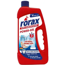 Інтенсивний гель для зливних труб Rorax, 1 л